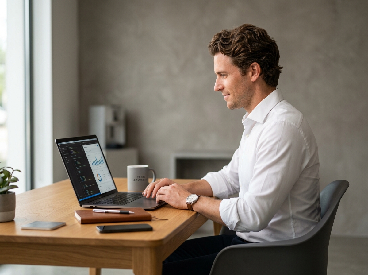 Alverqio Senior IT Consultant working on modern infrastructure architecture